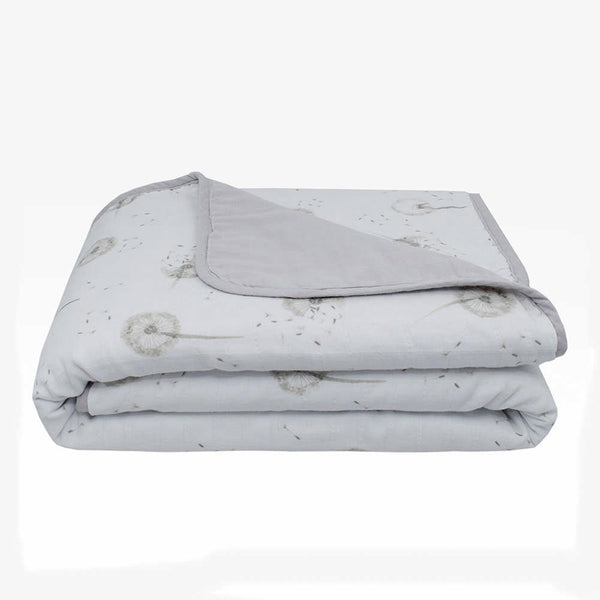 Living Textiles Organic Cotton Muslin Blanket - Dandelion