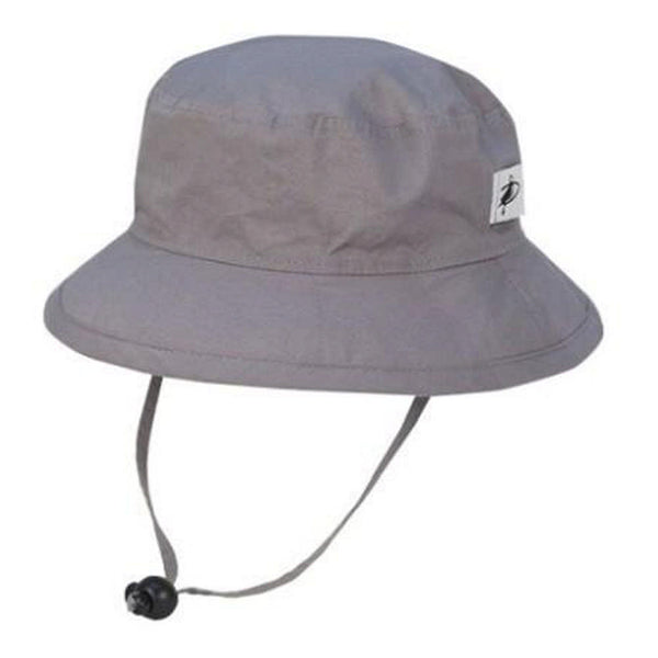 Puffin Gear Organic Cotton Camp Hat - Grey (Small, 2-5 Years)