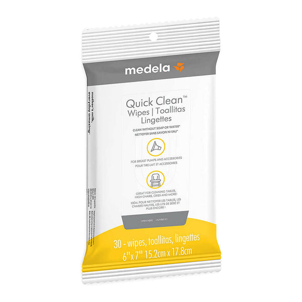Medela Quick Clean Wipes - 30 Count