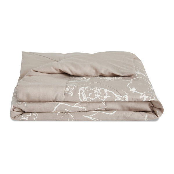 Aden + Anais On-The-Go Cotton Weighted Blanket - Embrace
