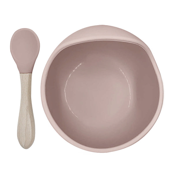Kushies SiliScoop Silicone Bowl and Spoon Set