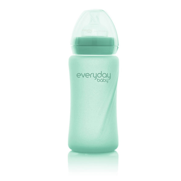 Every Day Baby Glass Baby Bottle 8oz - Mint Green - (Discontinued)