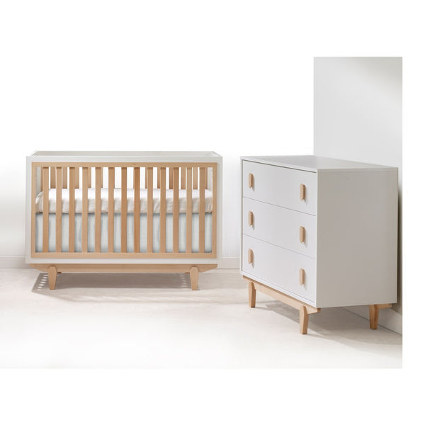 TULIP Tate Collection Crib and 3-Drawer Dresser Set