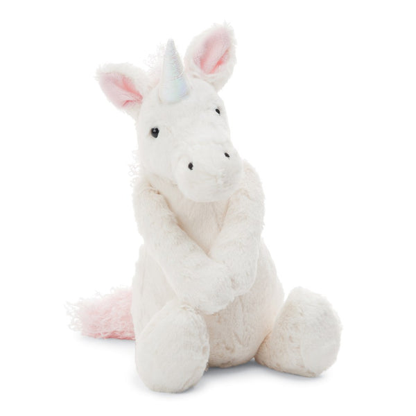 Jellycat Bashful Plush Toy - Unicorn (Medium, 12 inch)