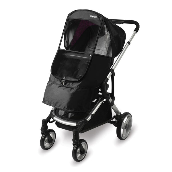 Manito Elegance Beta Stroller Weather Shield - Black