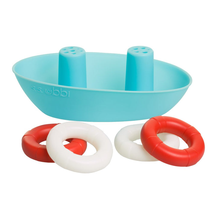 UBBI Boat + Buoys Bath Toy DearBorn Baby