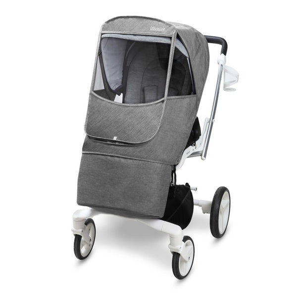 Manito Melange Beta Stroller Weather Shield - Dark Grey