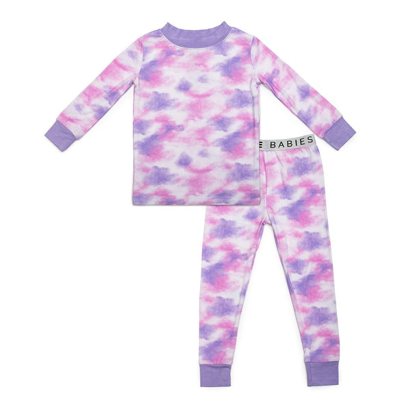 Bougie Babies 2-Piece Bamboo Pyjama Set - To Tie Dye For (3 Years)
