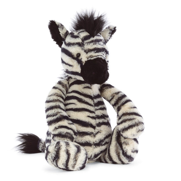 Jellycat Bashful Plush Toy - Zebra (Medium, 12 inch)