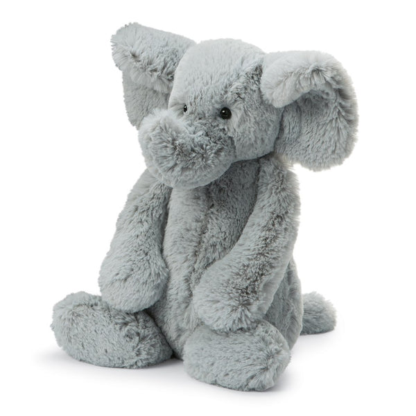 Jellycat Bashful Plush Toy - Elephant (Medium, 12 inch)