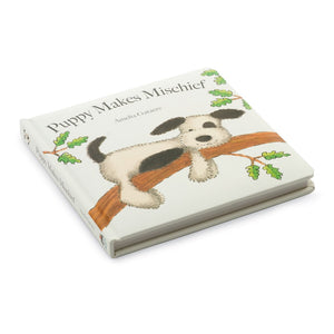 Jellycat Puppy Makes Mischief Book Default Title