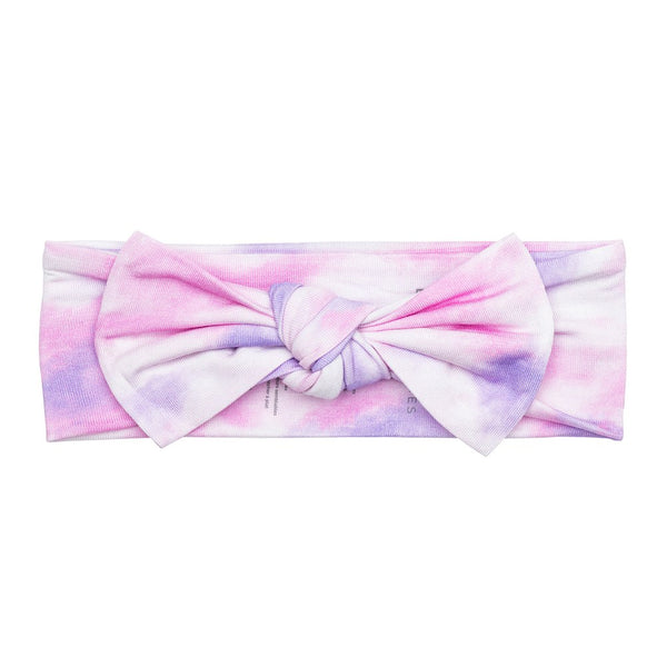 Bougie Babies Bamboo Bow Headband - To Tie Dye For (0-3 Years)