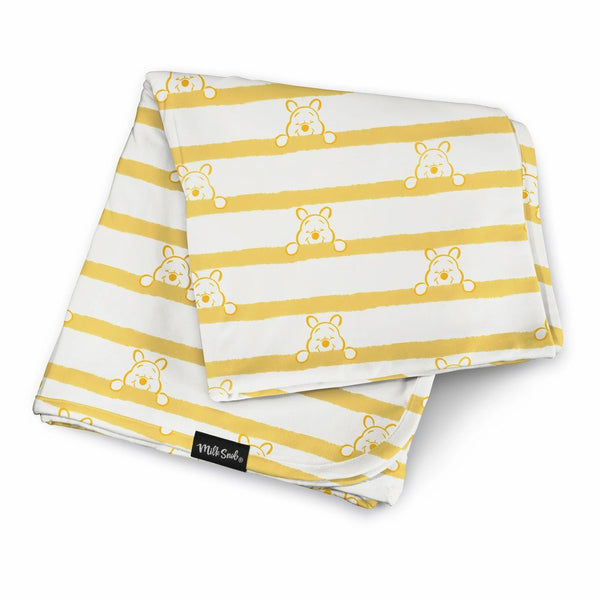 Milk Snob Disney Baby Blanket - Hunny Stripes