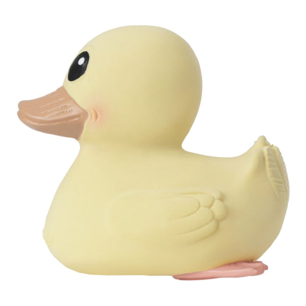 Hevea Kawan Mini Natural Rubber Duck Bath Toy - Eggnog Yellow