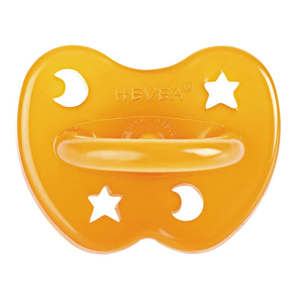 Hevea Natural Rubber Orthodontic Classic Pacifier - Natural (0-3 Months)