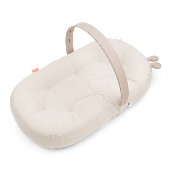 Done By Deer Raffi Cozy Lounger with Activity Arch - Sand