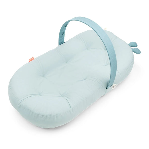 Done By Deer Raffi Cozy Lounger with Activity Arch - Blue
