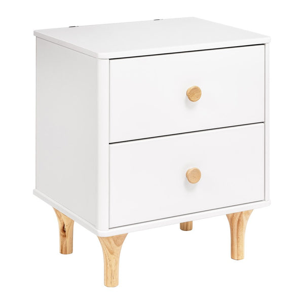 Babyletto Lolly Nightstand - White/Natural