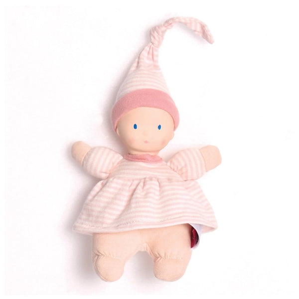 Tikiri Bonikka Collection Precious Baby Plush Doll - Pink Stripe (7 inch)