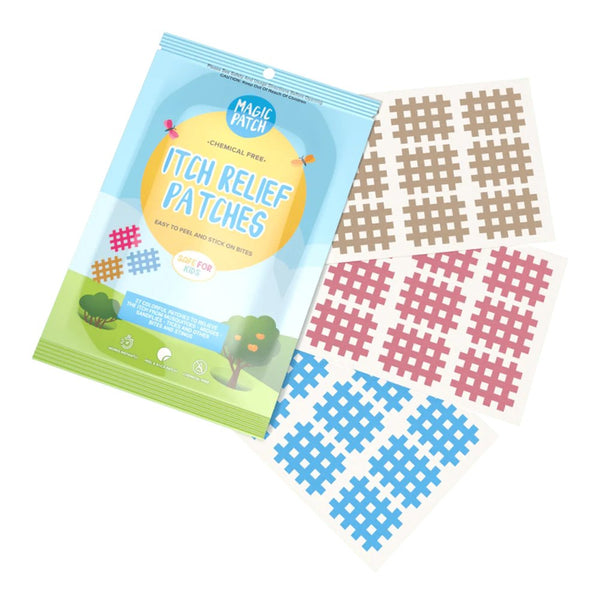 The Natural Patch Co. Magic Patch Itch Relief Patches in Resealable Pouch - 27 Patches