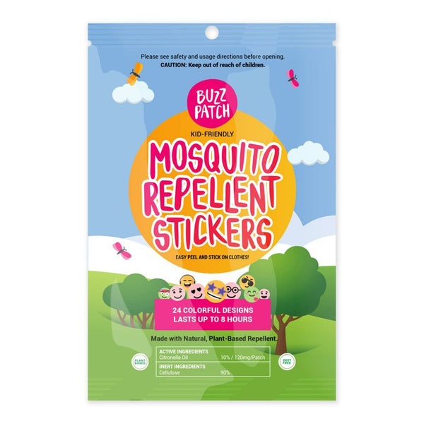 The Natural Patch Co. Buzz Patch Mosquito Repellent Patches - 24 Patches
