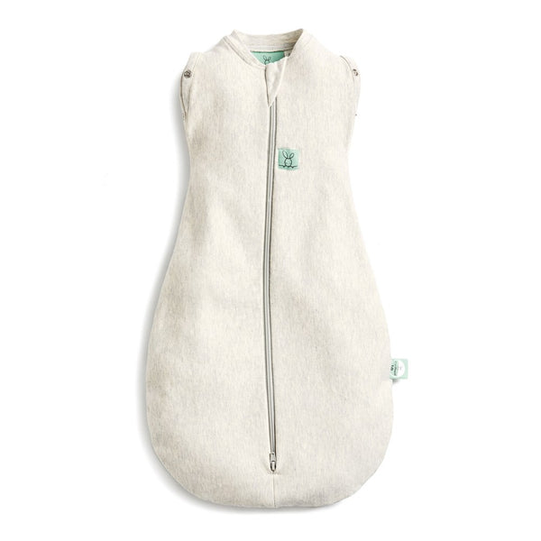ErgoPouch Organic Cotton and Bamboo Blend 1.0 ToG Cocoon Swaddle Bag - Grey Marle (3-6 Months)