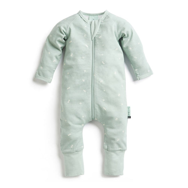 ErgoPouch Organic Cotton 0.2 ToG Long Sleeve Romper - Sage (3-6 Months)