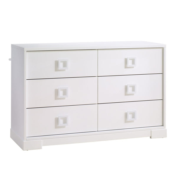 NEST Lello Double Drawer Dresser - White