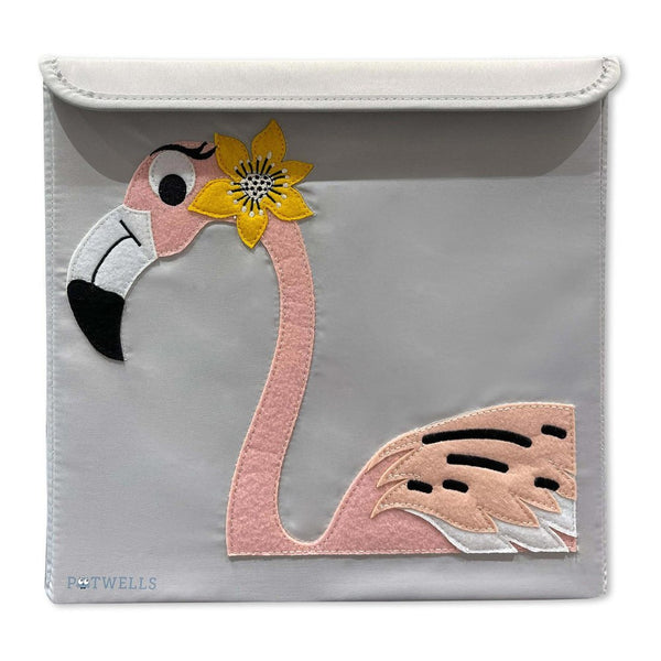 Potwells Storage Box - Flamingo