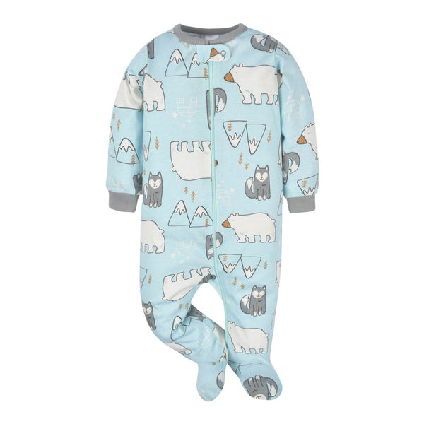 Gerber Childrenswear Sleep N' Play Sleeper - Polar Pals (Newborn, 5-8 lbs)