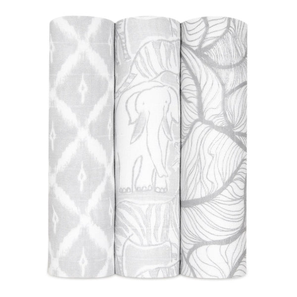 Aden + Anais Silky Soft 3-Pack Swaddles - Culture Club