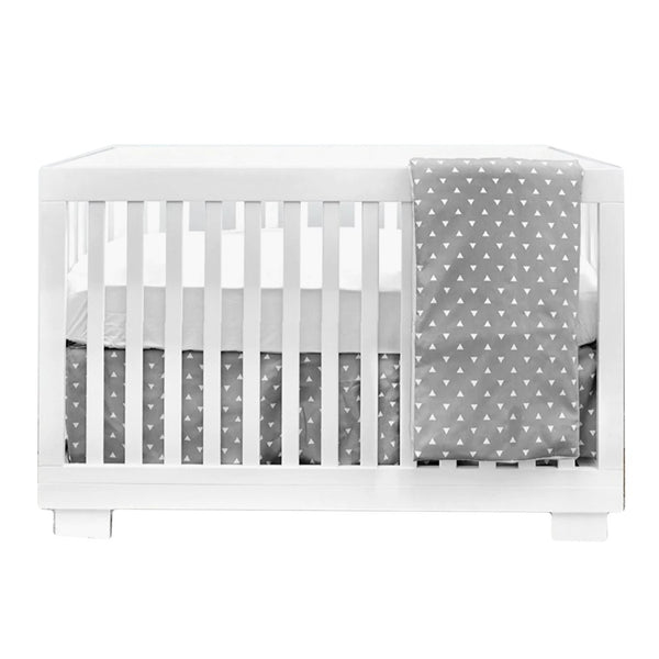 Dear-Born Baby Chelsea 4-in-1 Convertible Crib - White