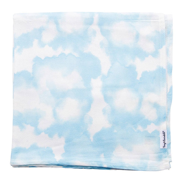 Tiny Twinkle Kaffle Swaddle Blanket - Blue Skies
