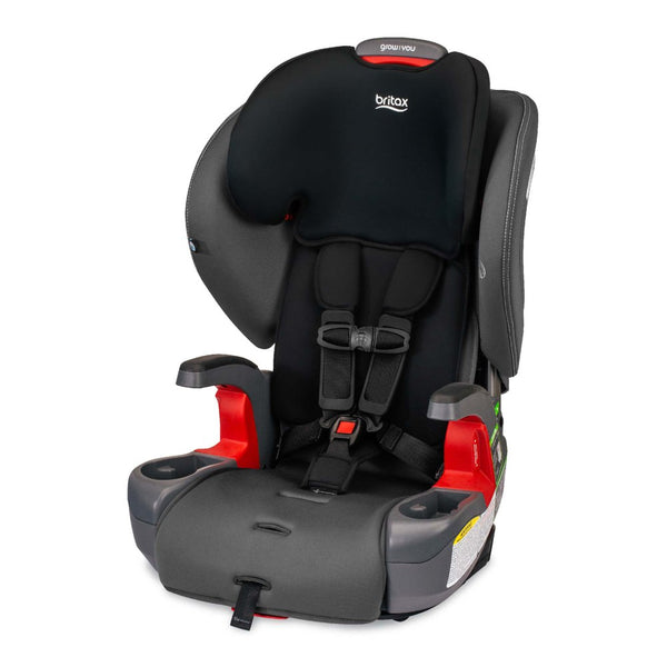 Britax Grow With You Harness-2-Booster Car Seat - Mod Black (SafeWash)