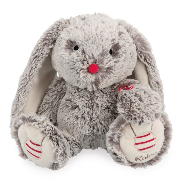 Kaloo Prestige Musical Plush Toy - Grey Leo Rabbit
