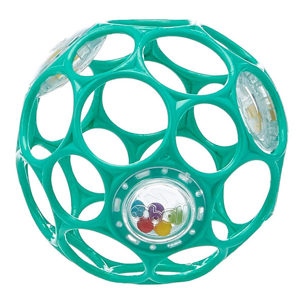 Oball 4 inch Rattle Ball - Jade