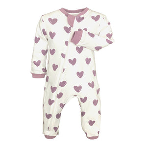 Zippy Jamz Organic Cotton Footless Sleeper - Stole My Heart (0-3 Months) Default Title