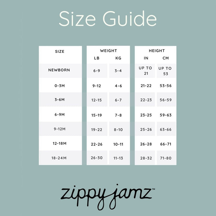 Zippy Jamz Organic Cotton Footless Sleeper - Stole My Heart (6-9 Months)