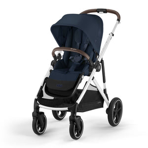 Cybex Gazelle S 2 Modular Stroller Ocean Blue with Silver Chassis