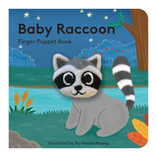 Chronicle Books Finger Puppet Book - Baby Raccoon