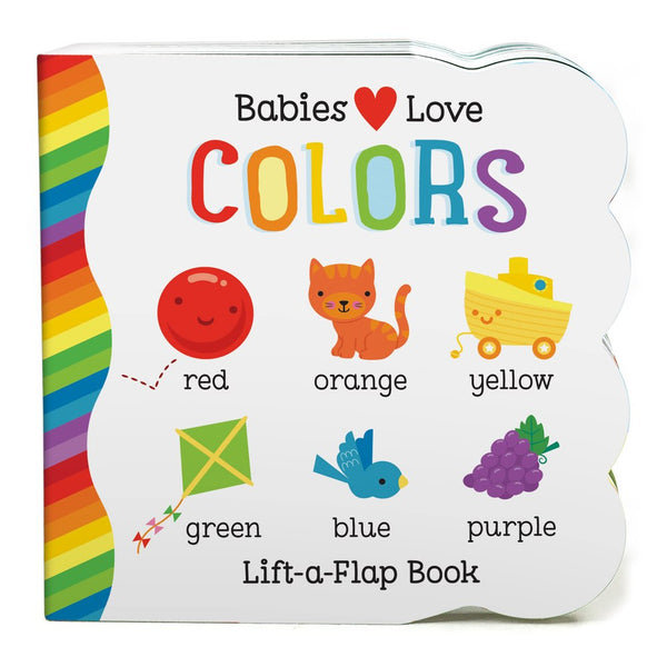 Cottage Door Press Flap Board Book - Baby Love Colors