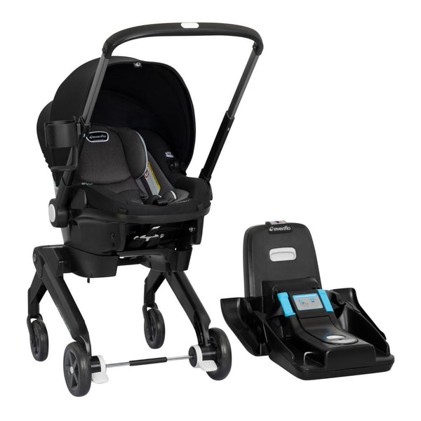 Evenflo Shyft DualRide Infant Car Seat and Car Seat Carrier Combo with SensorSafe - Beaufort