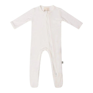 Kyte Bamboo Zippered Footie Sleeper Cloud 0-3 Months (9-12 lbs) Core