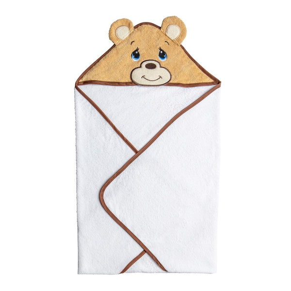 Precious Moments Cotton Hooded Towel - Bear