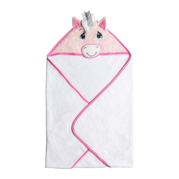 Precious Moments Cotton Hooded Towel - Unicorn