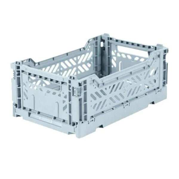 Aykasa Mini Foldable Storage Crate - Pale Blue