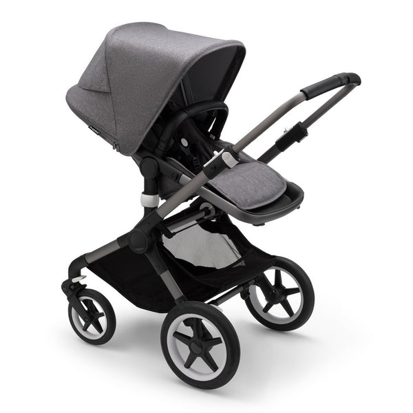 Bugaboo Fox 3 Complete Stroller - Grey Melange with Graphite Chassis (81774) (Floor Model)