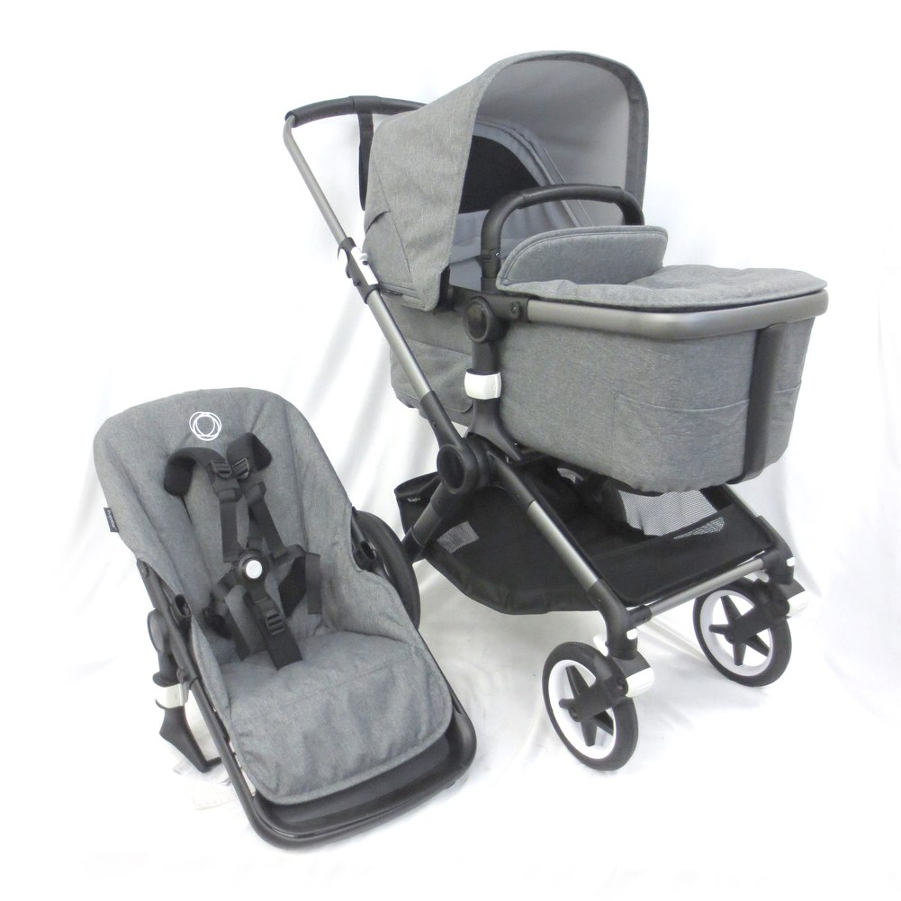 Bugaboo Fox Complete Stroller Grey Melange with Graphite