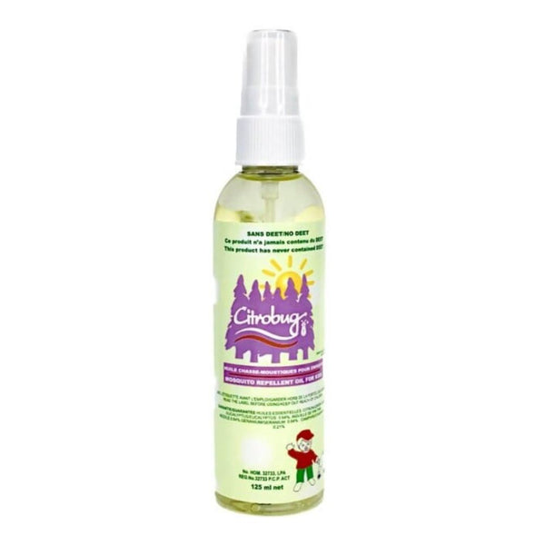 CitroBug All-Natural Safe-for-Kids Bug Repllent Spray (125 ml)