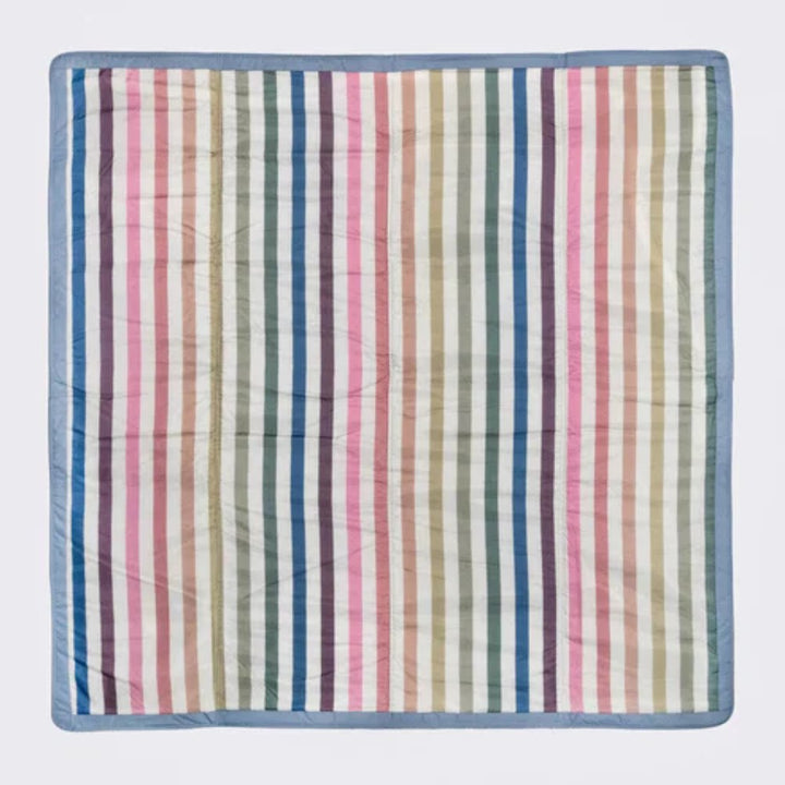 Little Unicorn 5 x 5 feet Outdoor Blanket - Chroma Rugby Stripe Default Title